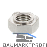 DIN929 M16 Edelstahl A2 Sechskant-Schwei�mutter