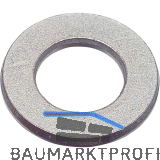 DIN125A M 6 Edelstahl 1.4571 / A5 Scheibe ohne Fase