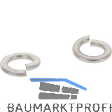 DIN127B M 2.5 Edelst. A1 1.4310 Federring mit glatten Enden