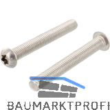 ISO7380-1 M 8x100 TX40 Edelstahl A2-70 Linsenschraube Innensechsrund, VG