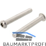 ISO7380-1 M12x 40 TX55 Edelstahl A2-70 Linsenschraube Innensechsrund, VG