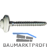 Spenglerschraube 4.5x 25 TX20 Edelstahl A2 Kopf beschichtet RAL9002 grauwei�