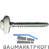 Spenglerschraube 4.5x 55 TX20 Edelstahl A2 Kopf beschichtet RAL9002 grauwei�