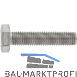 DIN961 M12x1.50x 20 Edelstahl A2 6kt-Feingewindeschrauben ohne Schaft