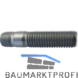 DIN938 8.8 M10x 30 verzinkt Stiftschraube Einschraubende ~1 d