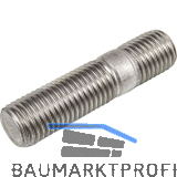 DIN939 M24x 45 Edelstahl A2 Stiftschraube Einschraubende ~1,25 d