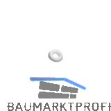 Rosette 90� M 8 Polyamid natur f�r Senkschrauben