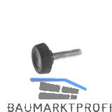 R�ndelschraube PA M 6 x 10 schwarz