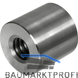 Trapezgewinde Rundmutter TR 18x4xD36xL27 - Stahl blank