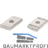 Schienenmutter Typ 41/41 M 8 - Edelstahl A2