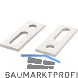 Adapterblech 82x40x5 13/11 - Edelstahl A2