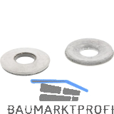 Dichtscheibe gew�lbt 5.3x19 Edelstahl A2/ EPDM