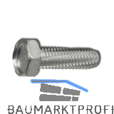 DIN7513A M 8x 40 verzinkt Gewindeschneidschraube mit Sechskantkopf