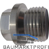 DIN910 5.8 G 1 1/2" verzinkt Verschlussschraube mit Rohrgewinde
