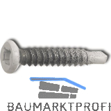SFS-SR2 Armierungsschraube 4.2x25 PH 2 verzinkt Kopf nach RAL9016 wei� besch.