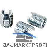 Gewindeeins�tze selbstschneidend M 3 Stahl verzinkt-blau