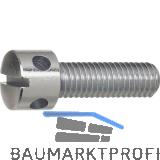 DIN404 M 6x 20 verzinkt Kreuzlochschraube mit Schlitz