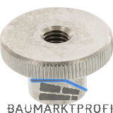 DIN466 M 5 Edelstahl A1 1.4305 R�ndelmutter hohe Form