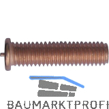 ISO13918-1 SZ M 4x35 Stahl verkupfert Schwei�bolzen mit Spitzenz�ndung