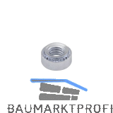 Einpressmutter M 4-1 Stahl verzinkt-blau