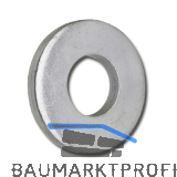DIN7349 M22 verzinkt Scheibe f�r schwere Spannh�lsen