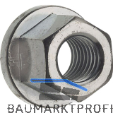 DIN6331/10 M20 verzinkt Sechskant-Flachbundmutter 1.5 d