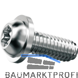 DELTA PT-Schraube Linsenkopf 5x 12 TX25 Stahl verzinkt-blau