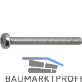 ~ISO7045 4.8 M 4x 60 Phillips Kreuzschlitz verzinkt Linsenschraube (DIN7985A)