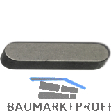 DIN6885A 18x11x 80 Edelstahl A5 1.4571 Passfeder rundstirnig