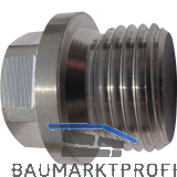DIN910 5.8 G 3/8" verzinkt Verschlussschraube mit Rohrgewinde