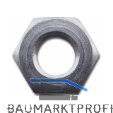 DIN431 14H G 1/4" verzinkt Rohrmutter f�r Rohrgewinde