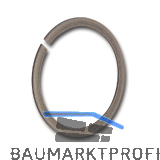 SP160 Federstahl blank Sprengring f�r Wellen