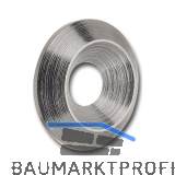 Rosette 90� M 8 Stahl verzinkt f�r Senkschrauben