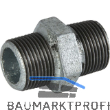 Reduziernippel N4 - 3/4 x 1/2 - verzinkt