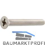~ISO7046-2 M 8x 60 Phillips Kreuzschlitz Edelstahl A4 Senkschraube (DIN965A)