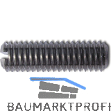 ISO4766 M10x 10 Edelstahl 1.4305 Gewindestift m. Schlitz u. Kegelkuppe (DIN551)