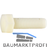 DIN34810 M12x 25 PA 6.6 Polyamid natur Sechskantschraube (~DIN933)