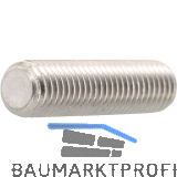 ISO4026 M12x 35 Edelstahl A2 Gewindestift mit Kegelkuppe Innensechskt (DIN913)