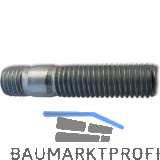 DIN938 8.8 M12x 30 verzinkt Stiftschraube Einschraubende ~1 d