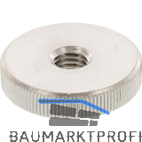 DIN467 M 6 Edelstahl A1 1.4305 R�ndelmutter flache Form