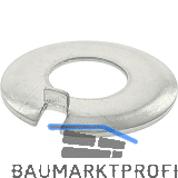 DIN432 25.0 mm verzinkt Sicherungsblech mit Nase