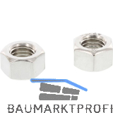 UNI5587 M 6 Edelstahl A4 Sechskantmutter