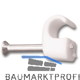 SECOTEC Kabelschelle 8X9 Kunststoff grau SB-15