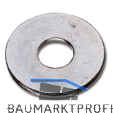 SECOTEC Scheibe mit grosser Auflage ISO7093-1 M 8 verzinkt-blau KP-100