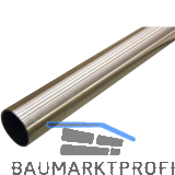Edelstahl - Rundrohr 1.4301, geschliffen K240 15/1,5 mm