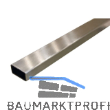 Edelstahl - Rechteckrohr 1.4301, geschliffen K240 50/30/2 mm