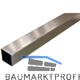 Edelstahl - Vierkantrohr 1.4301, geschliffen K240 30/30/2 mm
