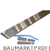 Edelstahl - Flachstange 1.4301, geschliffen K240 30/3 mm
