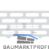 Aluminium-Lochblech Al99,5 (EN AW - 1050) H14 2000/1000/2 mm Lvl: 5-20 x 9-24mm
