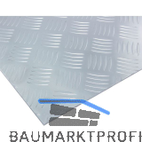 Aluminium-Warzenblech AlMg3 (EN AW-5754) H111, gebeizt 3000/1500/3-4,5 mm